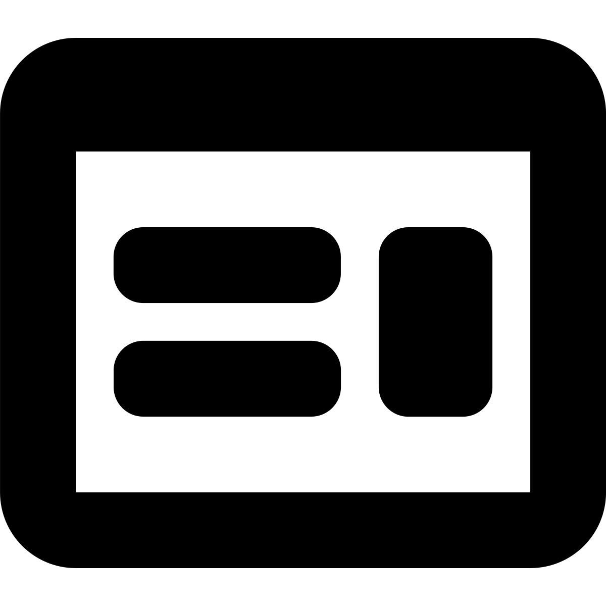 tiny bold style ui icon