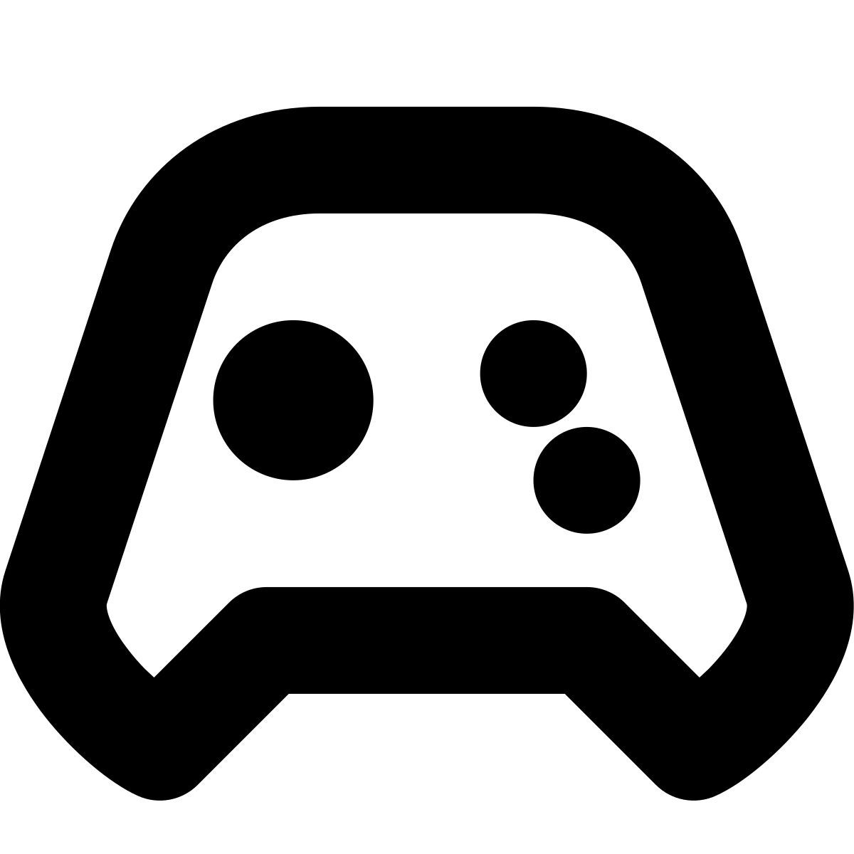 tiny bold style xbox контроллер icon
