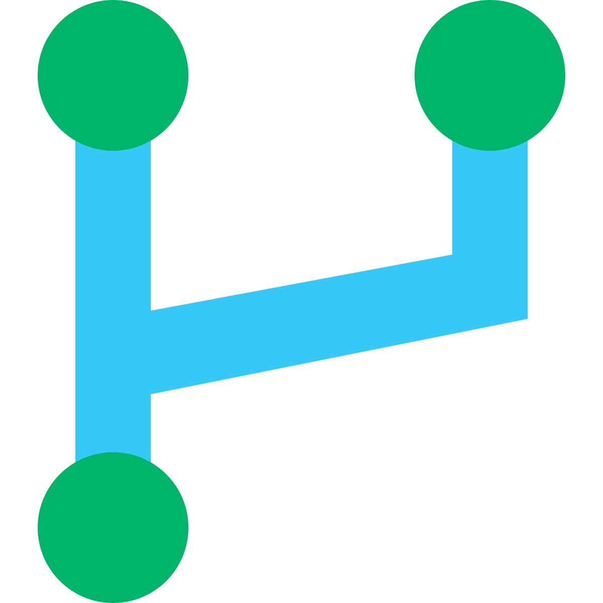 tiny color style форк icon