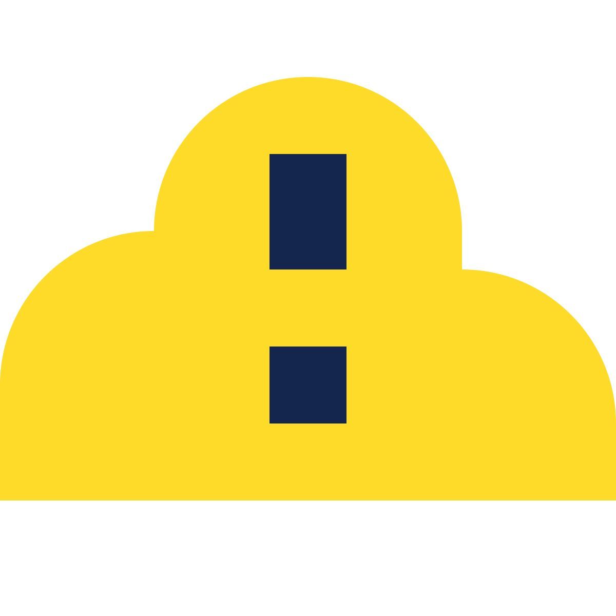 tiny color style облако с ошибкой icon