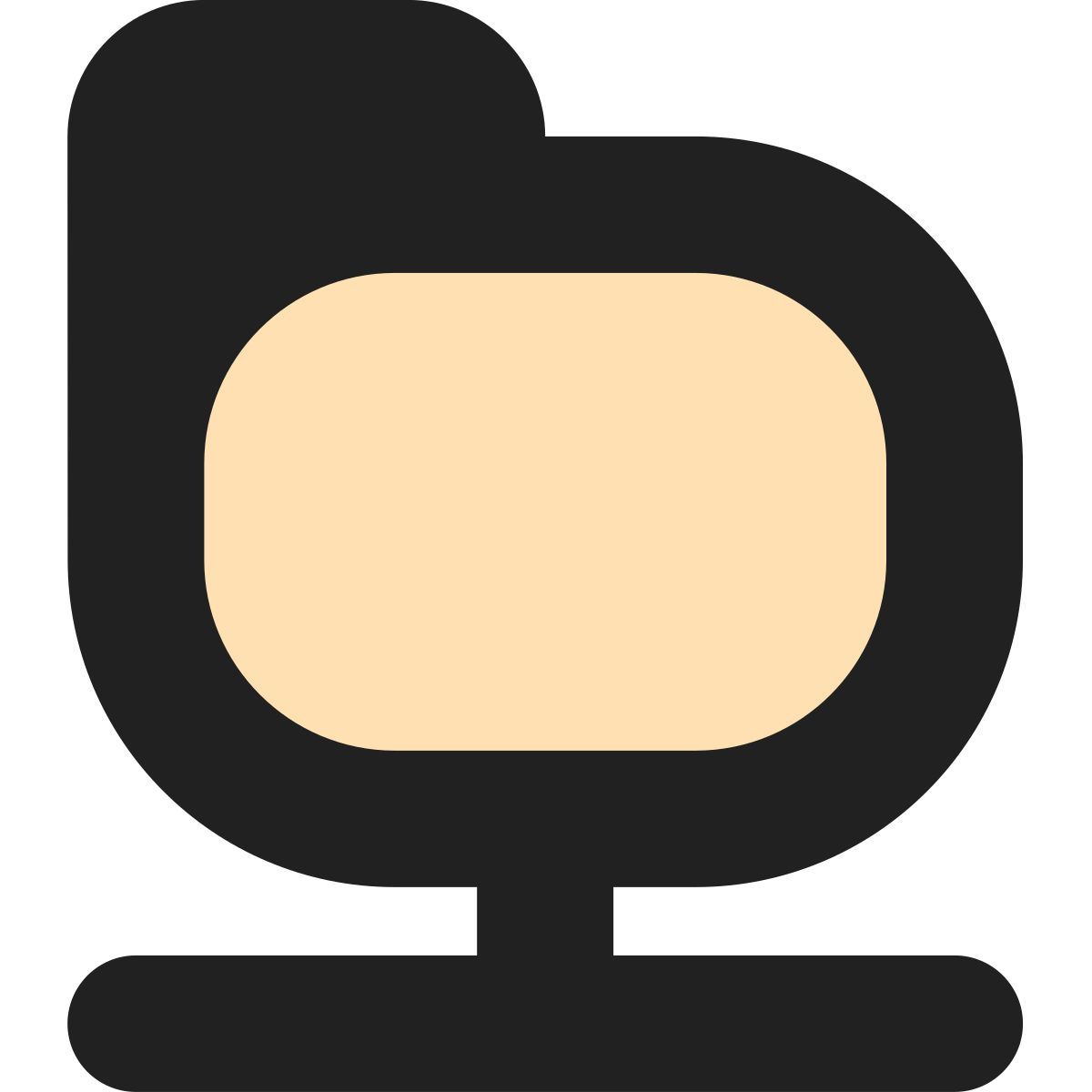 иконка shared folder tiny bold color стиль