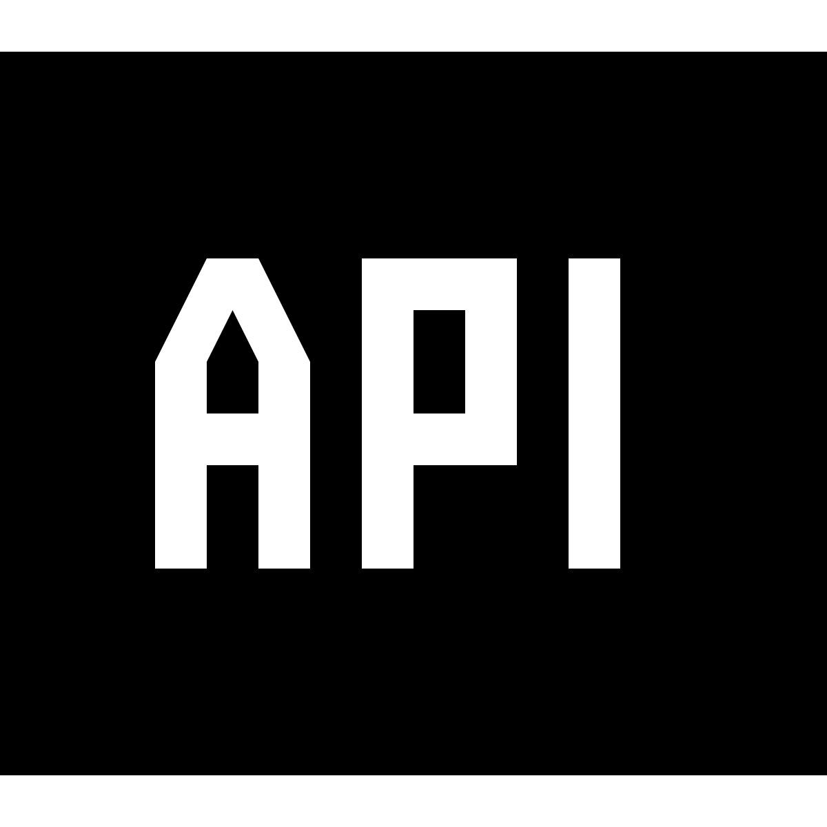 tiny glyph style api icon