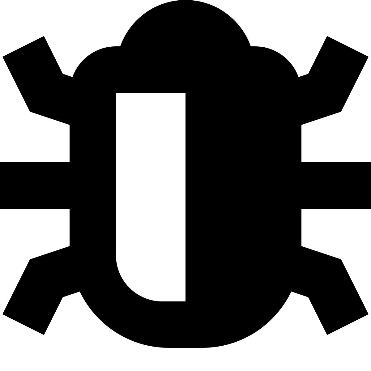 tiny glyph style баг icon
