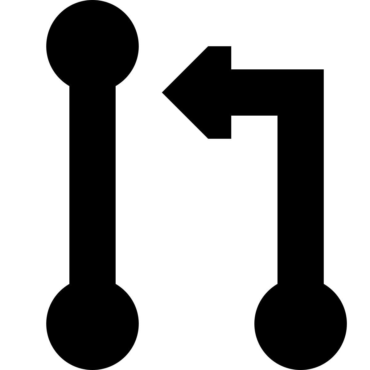 tiny glyph style пулл реквест icon
