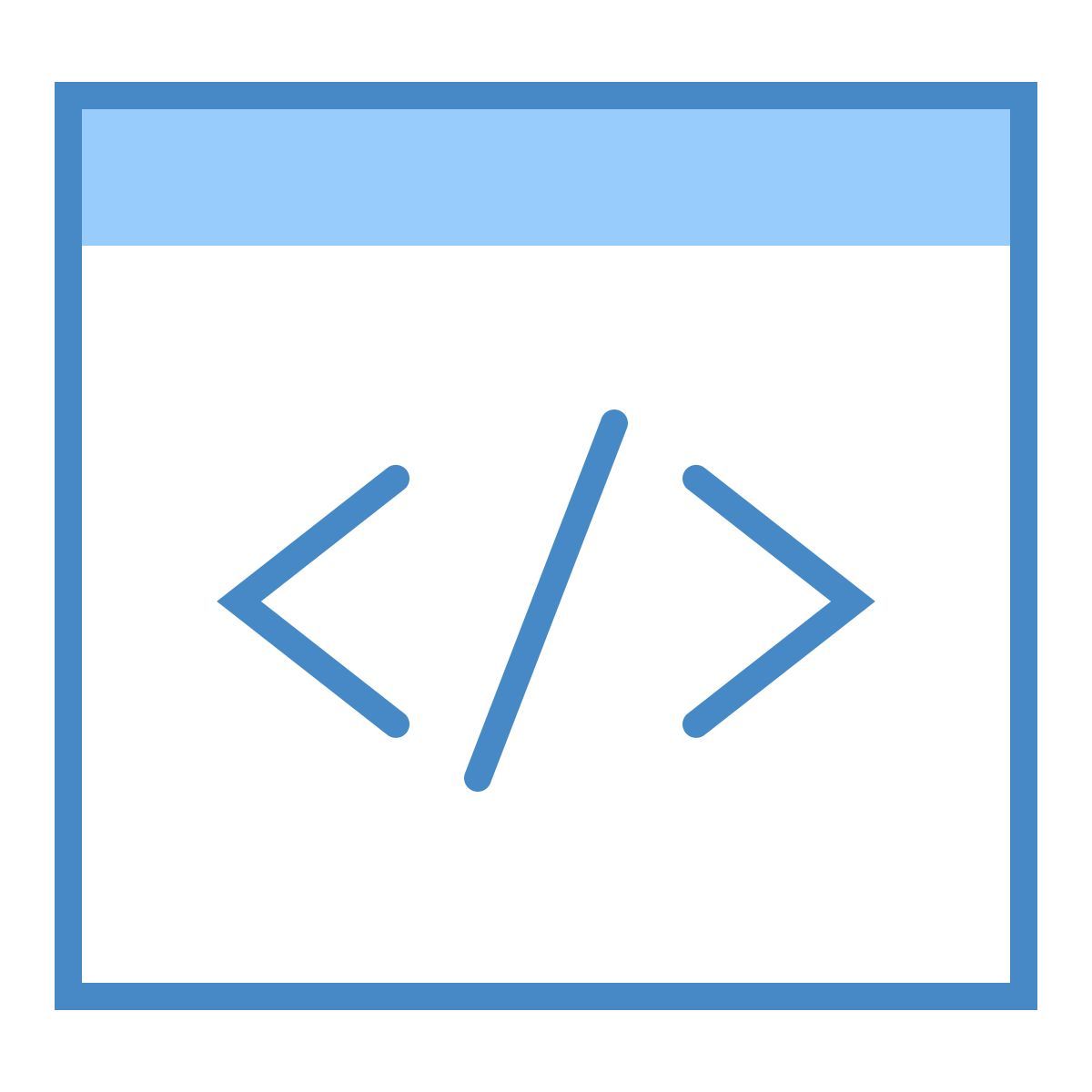 blue ui style код icon