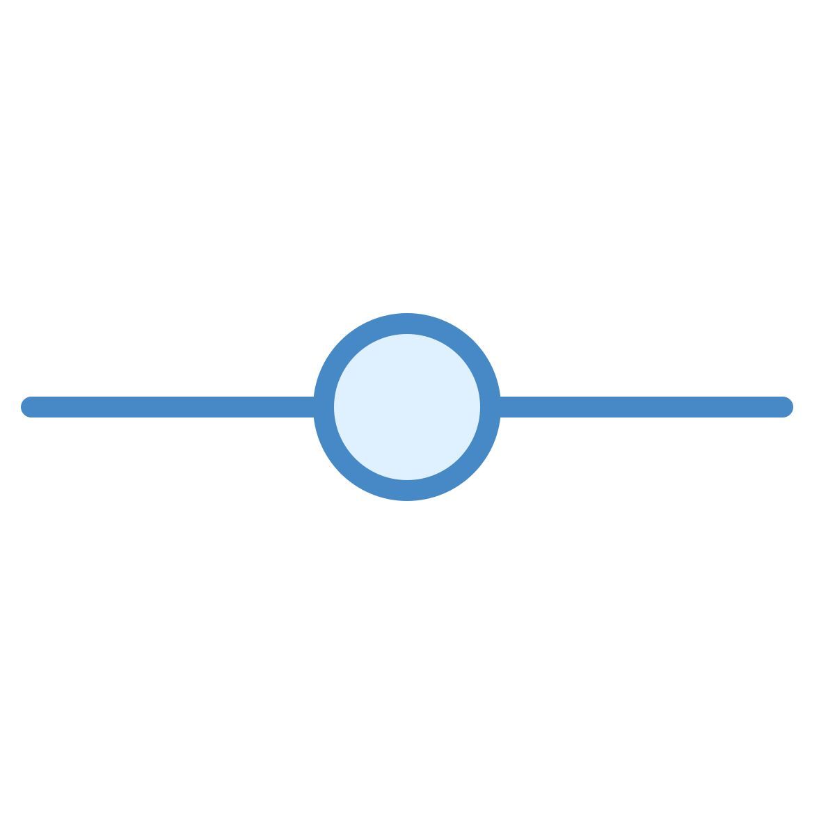 blue ui style гит коммит icon