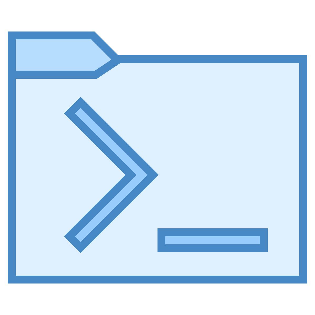 blue ui style программа icon