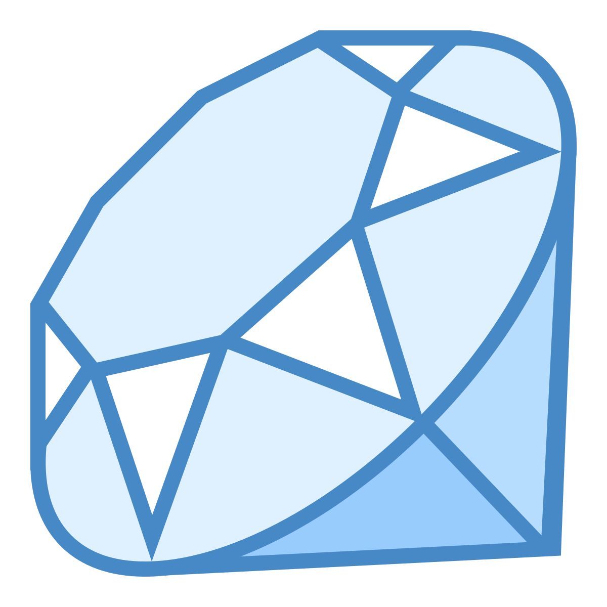 blue ui style язык программирования руби icon