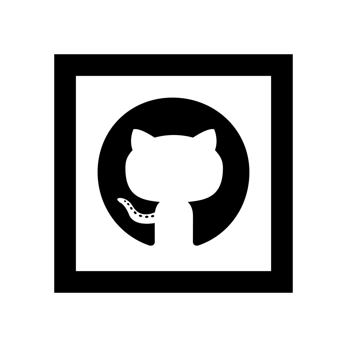 windows 10 style github icon