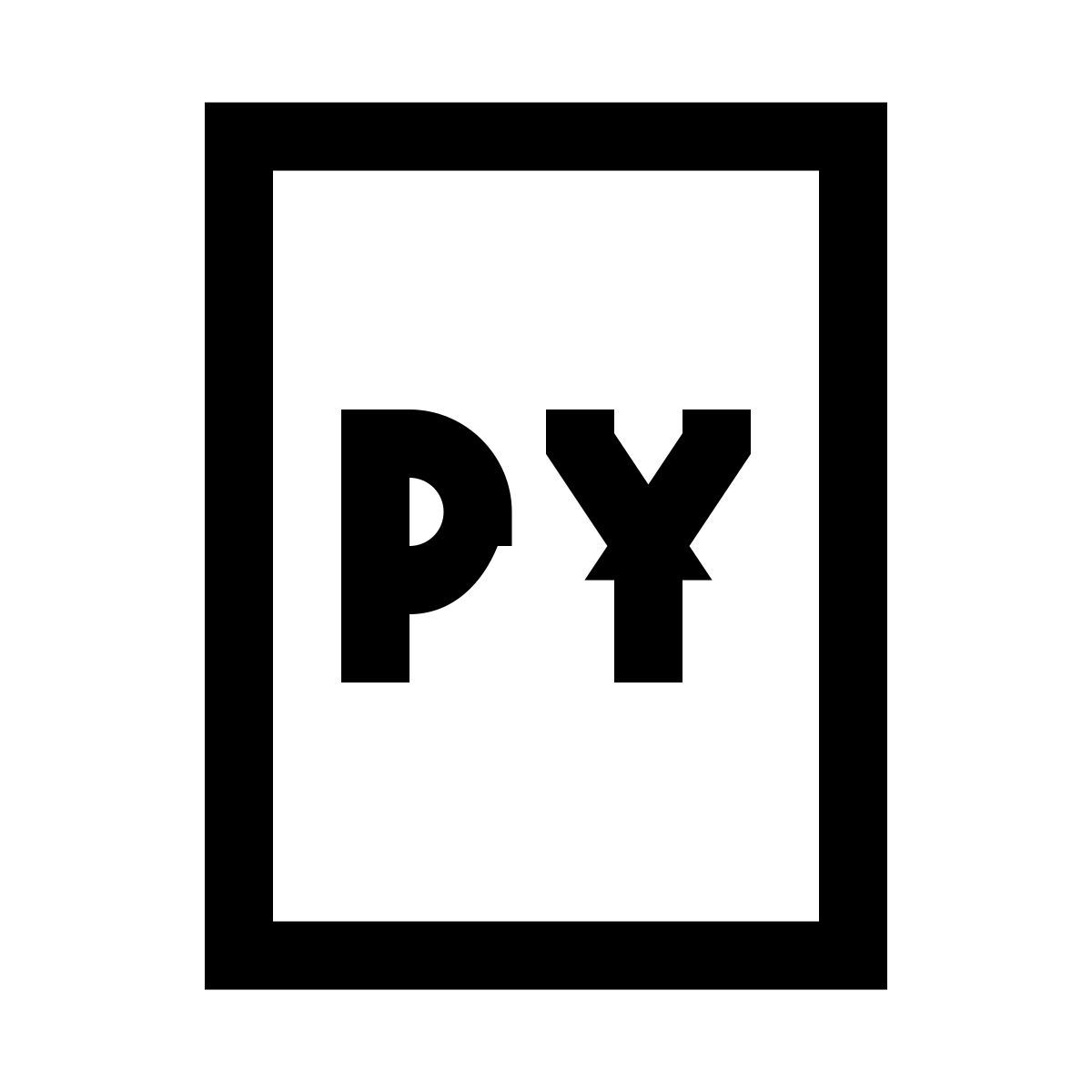 windows 10 style python файл icon
