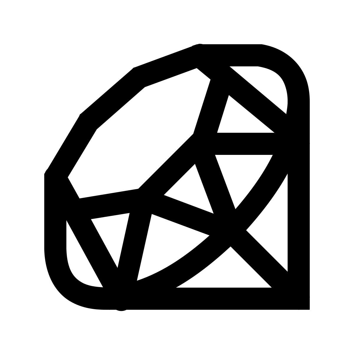 windows 10 style язык программирования руби icon