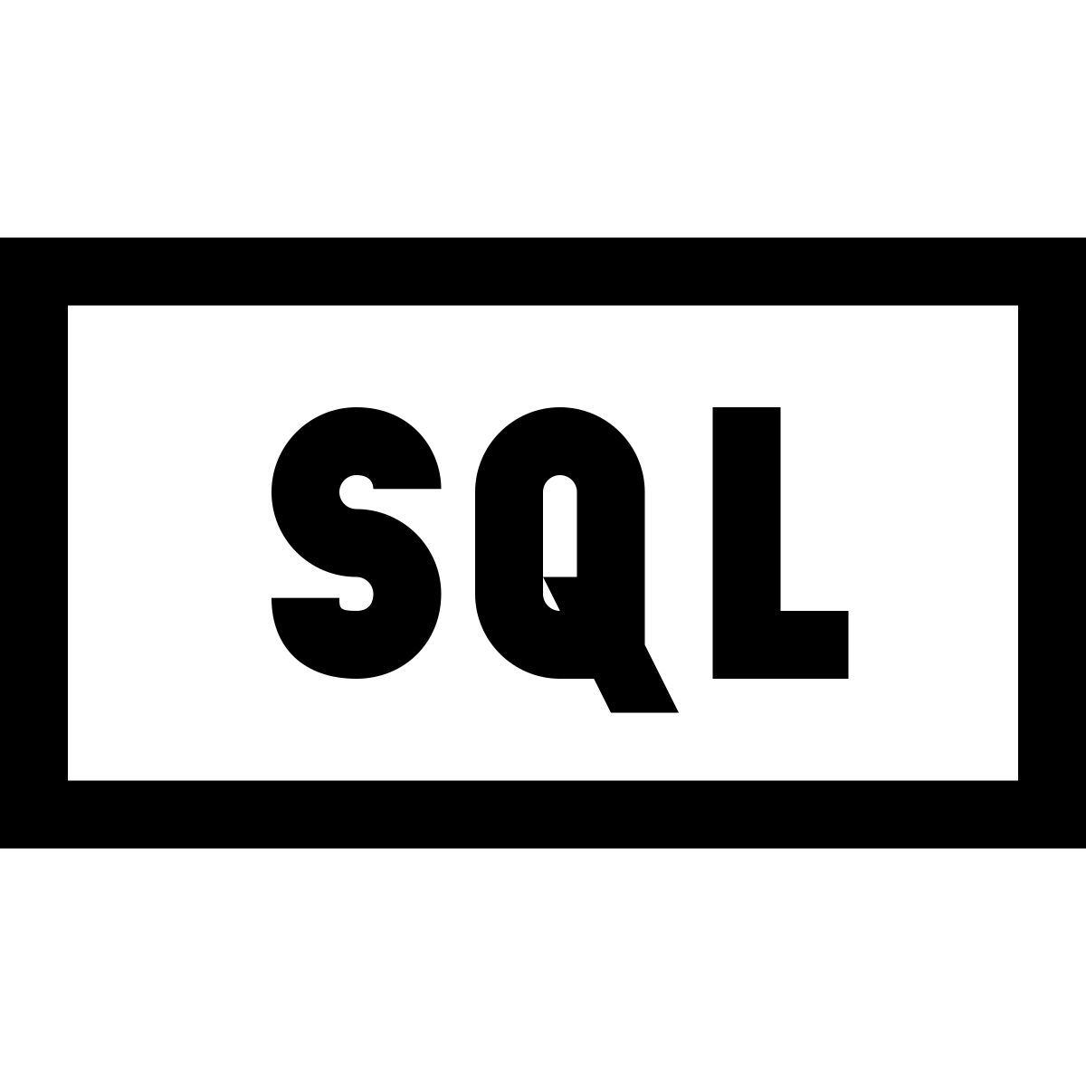 windows 10 style sql icon
