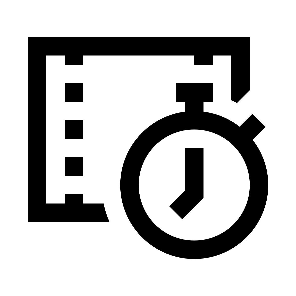 windows 10 style тайм код icon