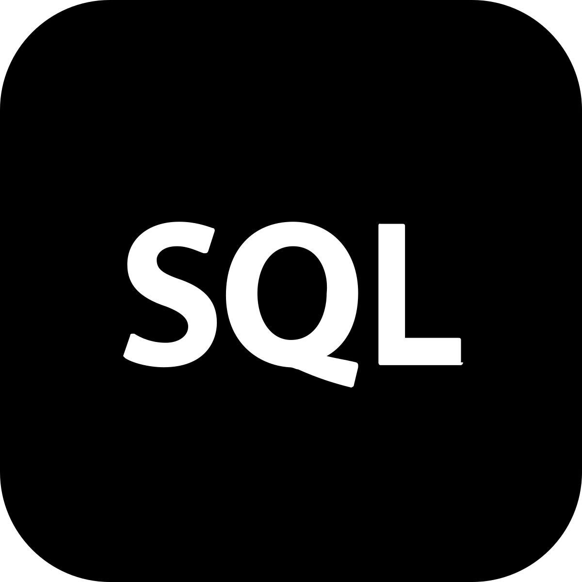 windows metro style sql icon